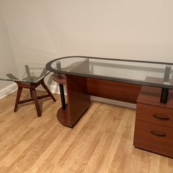 Desk and Side Table 
