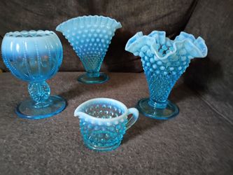 Fenton hobnail glass