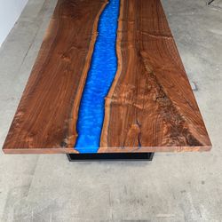 Epoxy Resin And Wood Tables