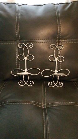 Candle holder wall decor