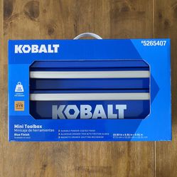 25th Anniversary Kobalt Mini Tool Box - Blue for Sale in Charlotte, NC -  OfferUp
