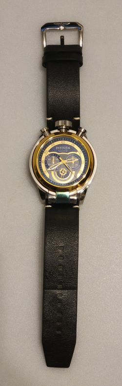 Invicta I-Force Men 18769 Leather Strap Chronograph Watch (010)