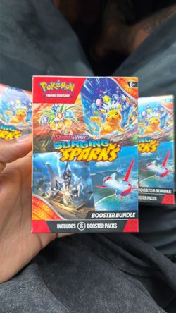 Pokemon Surging Sparks  Booster Bundle
