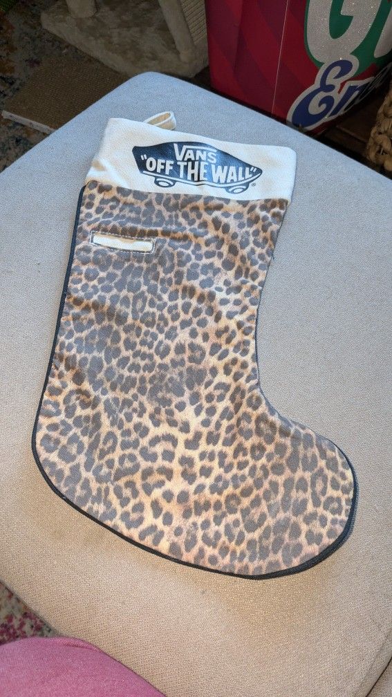 Vans Off The Wall Leopard Print Stocking 