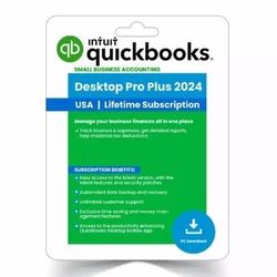 Quickbooks (Enterprise Solution 2024) USA Lifetime Subscription 