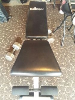 Bollinger weight bench sale