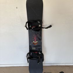 158 Arbor Snowboard And Travel Bag  With Boots -size 9  Helmet With Speakers    