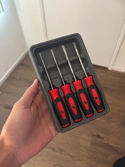Mini snap on screw driver set