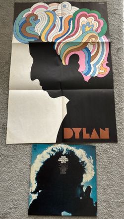 Bob Dylan Greatest Hits LP Vinyl Album & Poster - Milton Glaser