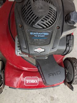 Cortadora de grama Toro