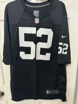 Khalil Mack Raiders Jersey (#52)