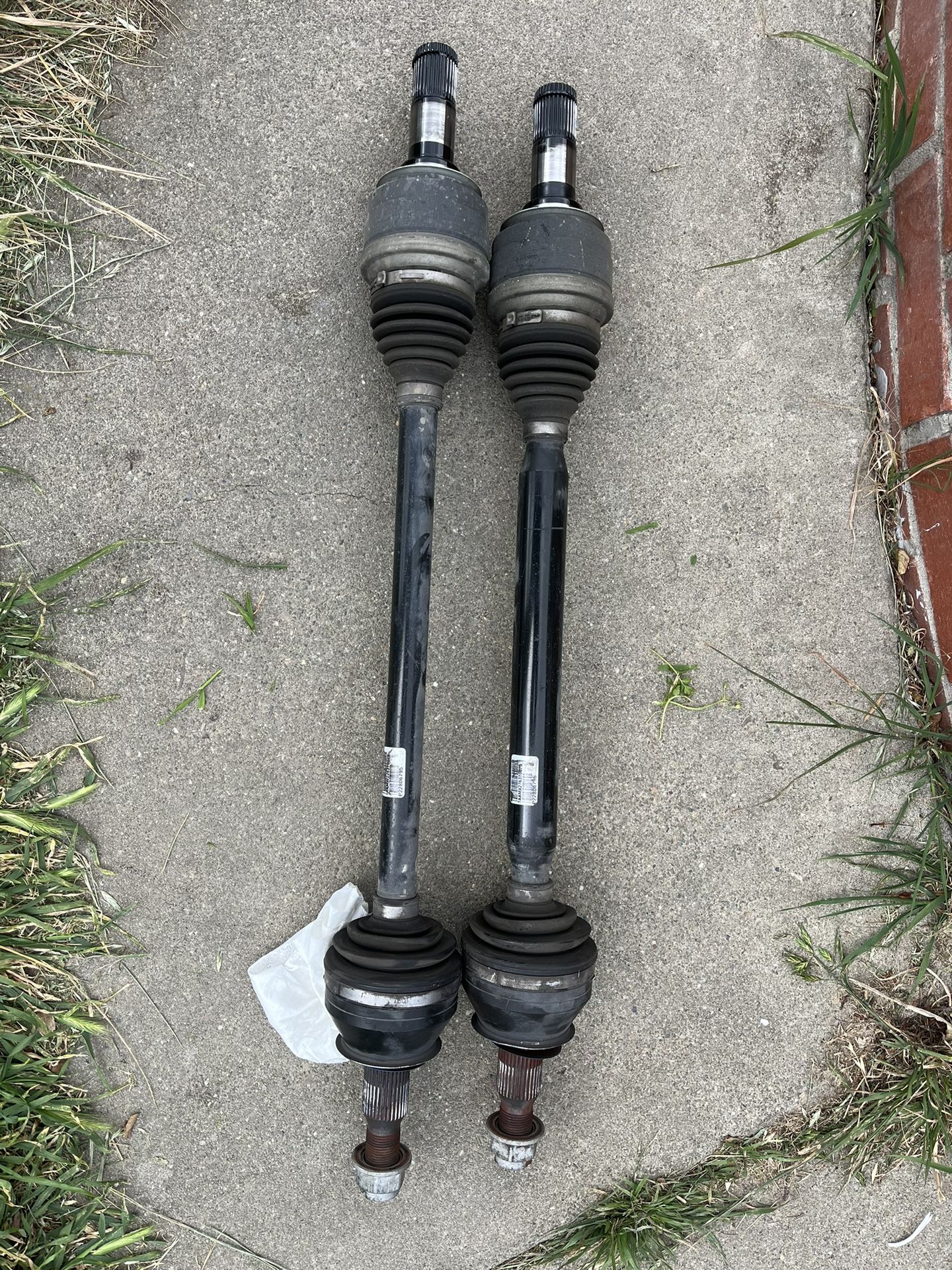 Camaro SS 1LE Axles 