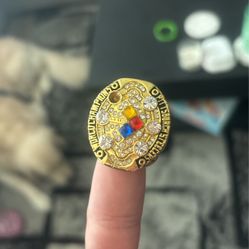 Super Bowl Ring. 