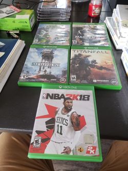 X Box One Game Lot