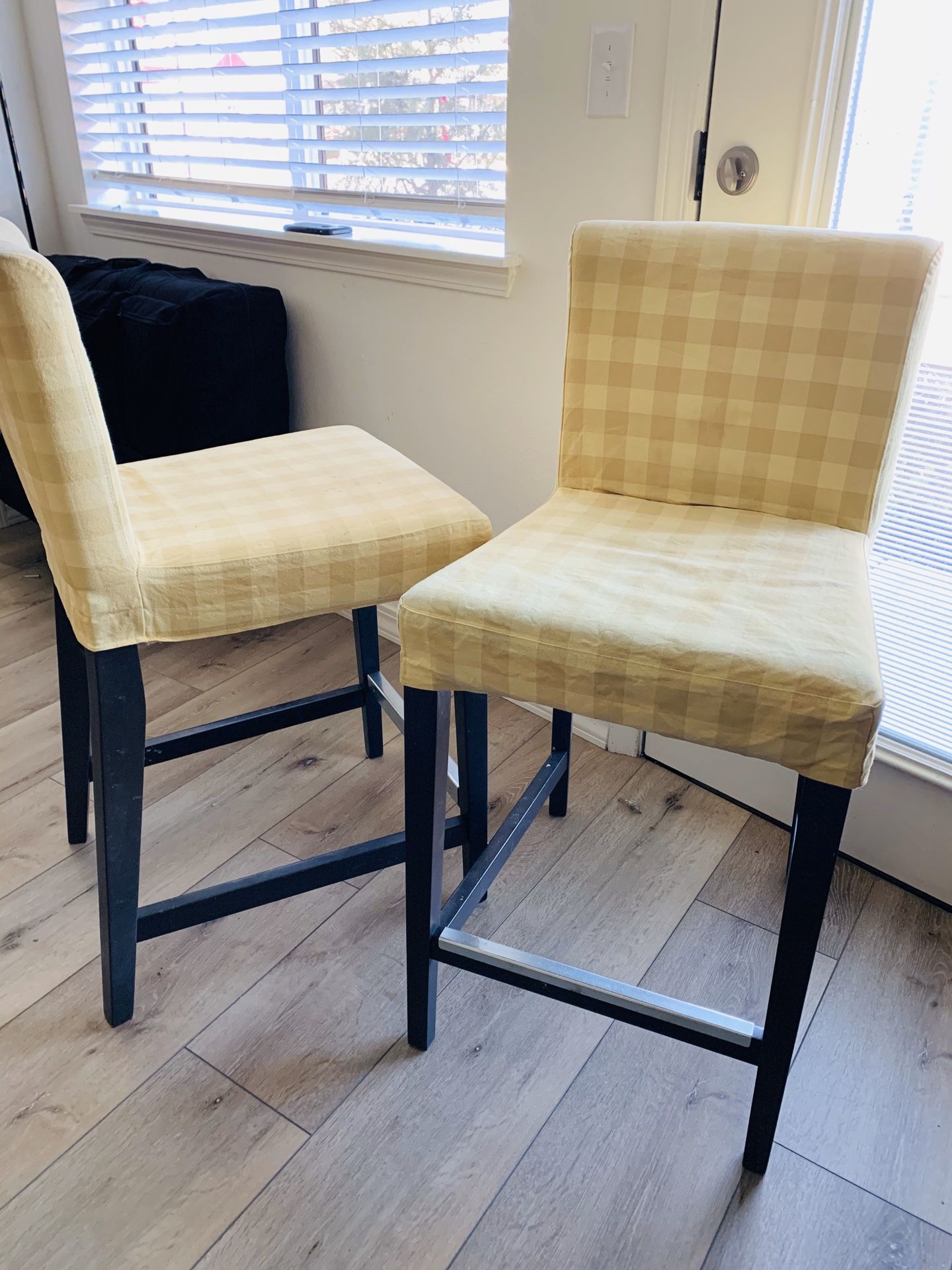 Matching ikea stools