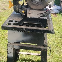 Table & Miter Saw 