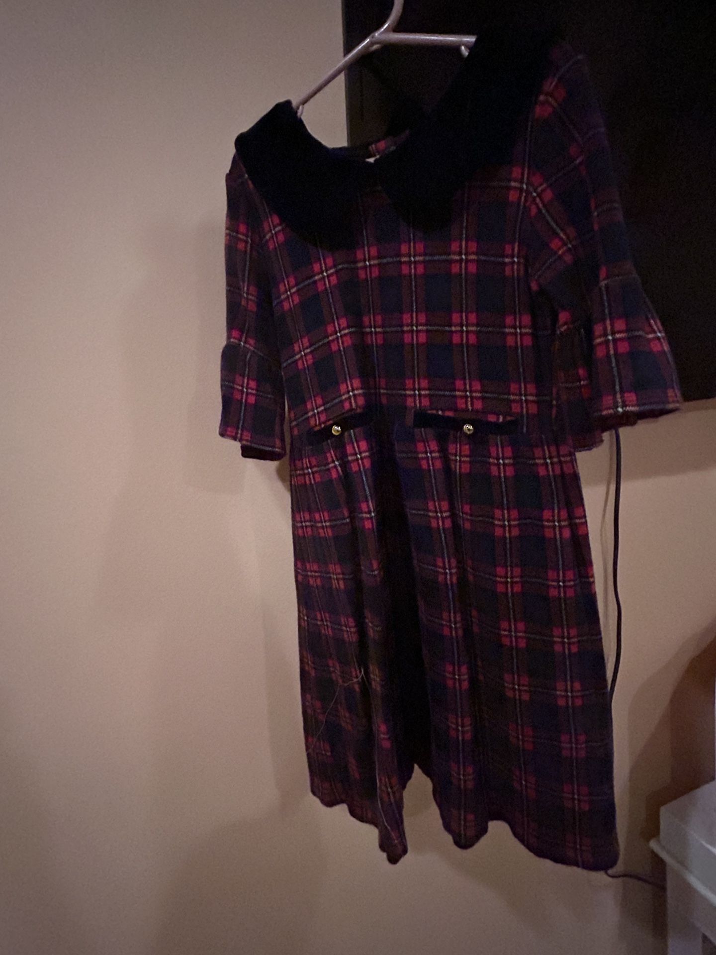 Girls Size10 Janie and Jack Christmas/ Holiday dress outfit