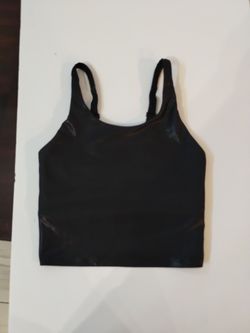 Old Navy active top, black, size S