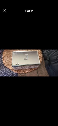 J letter jewelry box