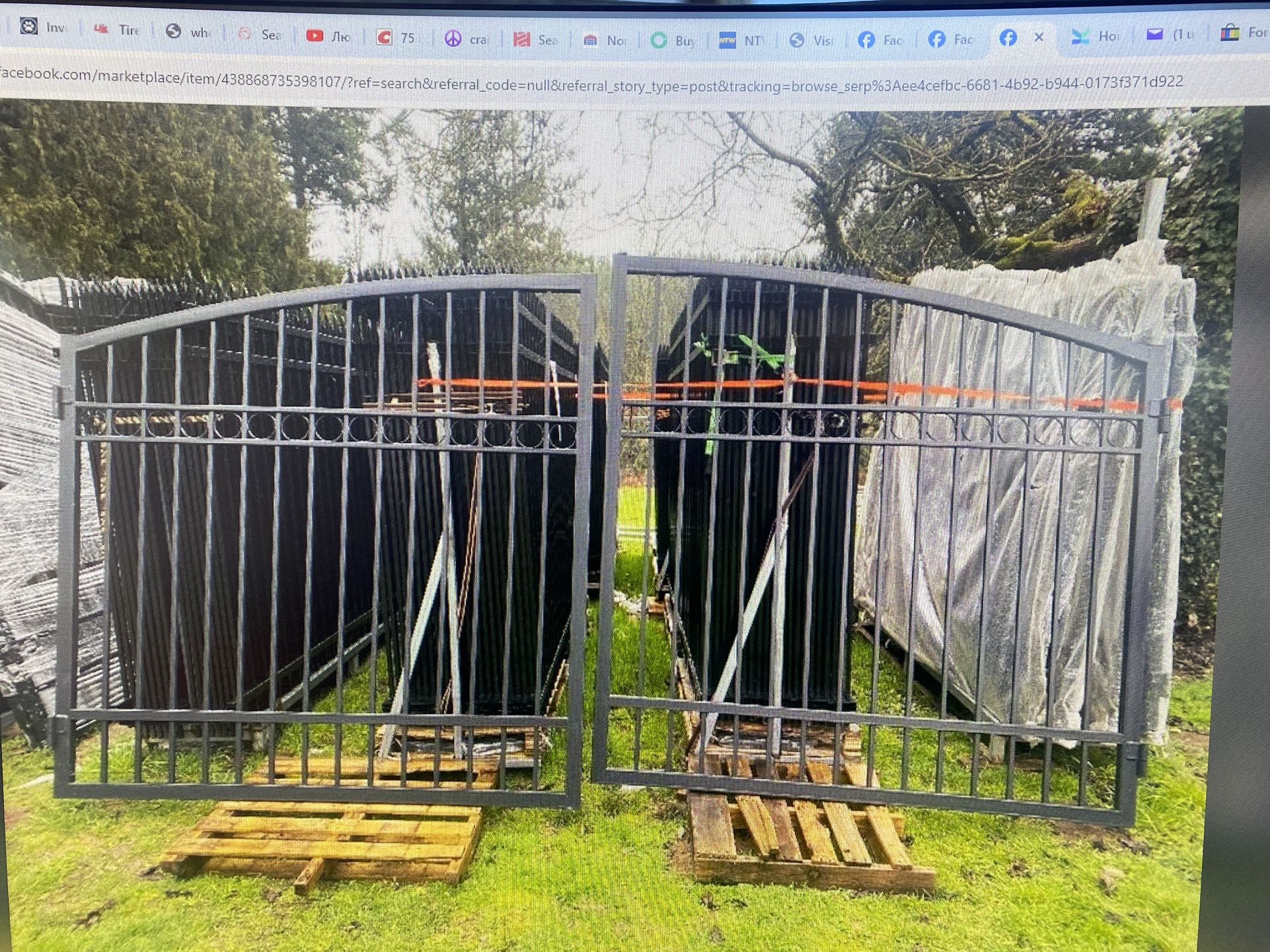 14 Foot Driveway Gate
