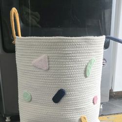 New Confetti rope basket 18 inch / 49 Inch Round 