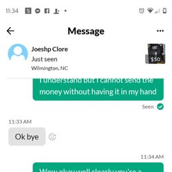 Just Want To Let You Guys Know About A Scammer