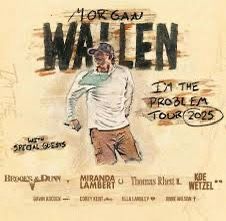 Morgan Wallen Floor Seats Saturday