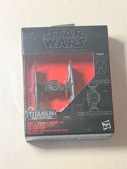 Star Wars Black Series Titanium TIE Fighter