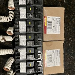 20A, 50A, 100A, 30A breakers