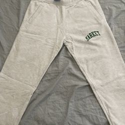 Market Studios Sweats Grey/Green Size U.S. Men’s Medium (Brand New,Discontinued)