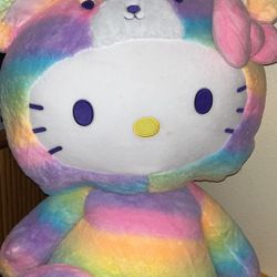Hello Kitty Plush Giant 2 And A Half Feet Tall