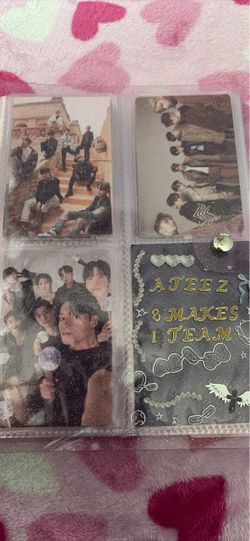ateez photocard collection