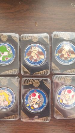 Super Mario coins