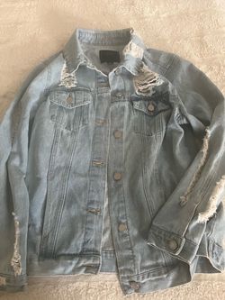 Small distressed Jean jacket