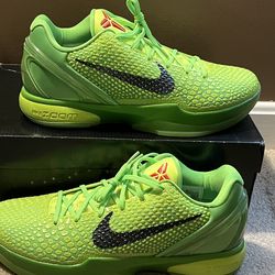 Size 11- Nike Kobe 6 Protro Grinch