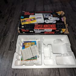 SNES Console Box ONLY