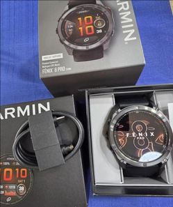 USED - Garmin Fenix 8 Pro 51mm SmartWatch Black |AMOLED|Sapphire