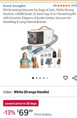 Pet Grooming Vacuum And Accessories