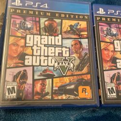 PS4 Games GTA Five Premium Edition