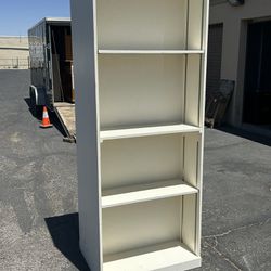 Nice 7 Foot Tall Real Wood Double-Sided Storage Cabinet- $55 