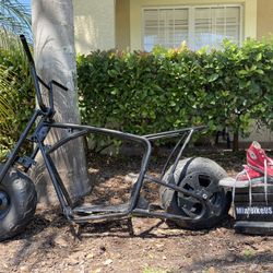 Custom SkreEetched Monster Moto Conversion “Stanked- Out” Mini Bike Roller  (Priced to Sell Fast!)