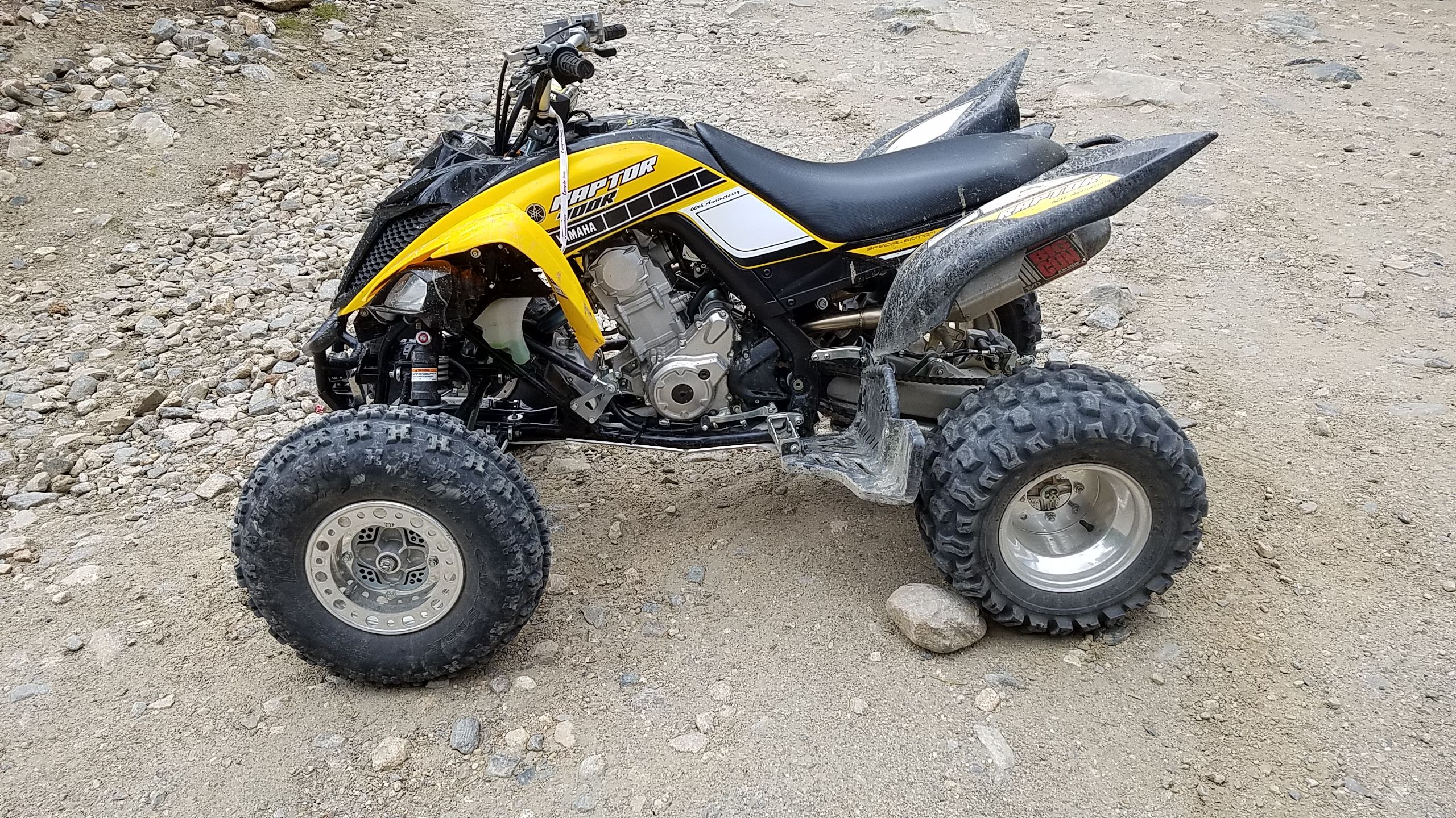 2016 Yamaha Raptor 700R SE with Dual Exhaust