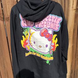 BRAND NEW HELLO KITTY HOODIE 2XL
