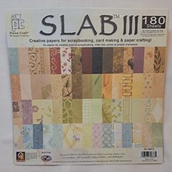 Provo Craft SLAB III 12 x 12 Scrapbooking Card Making Paper Craft 180 sheets
