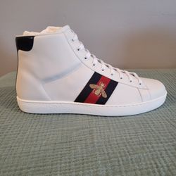 Gucci Ace High-Top Sneakers - Size 12.5 