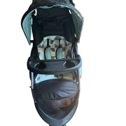 Baby Stroller w/ Tray & Cup Holders – Clean, Great Condition