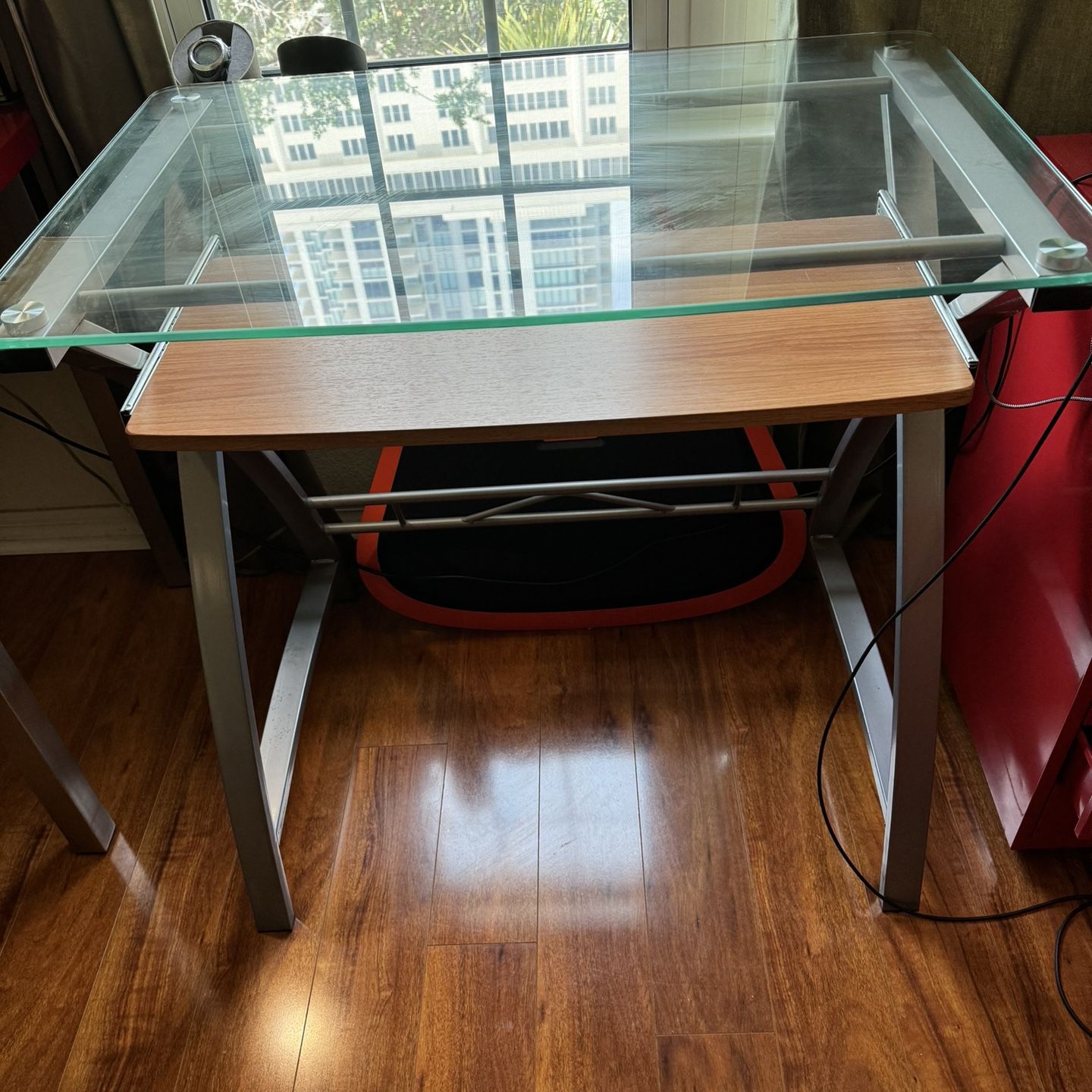 Computer Glass Table