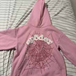 Pink Spider Hoodie 