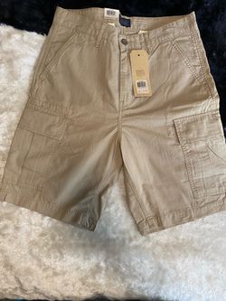 Men's Khaki Cargo Shorts Size 30