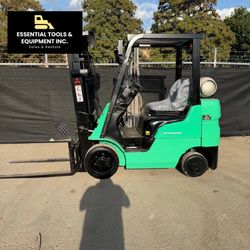 2019 Mitsubishi FGC25N 5,000lb Cushion LPG Propane Forklift Sideshifti